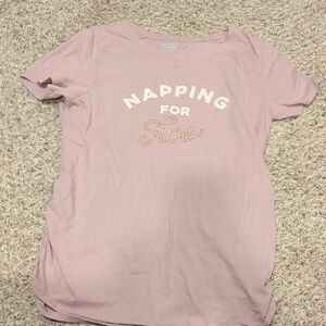 Old Navy Pink Maternity T-Shirt